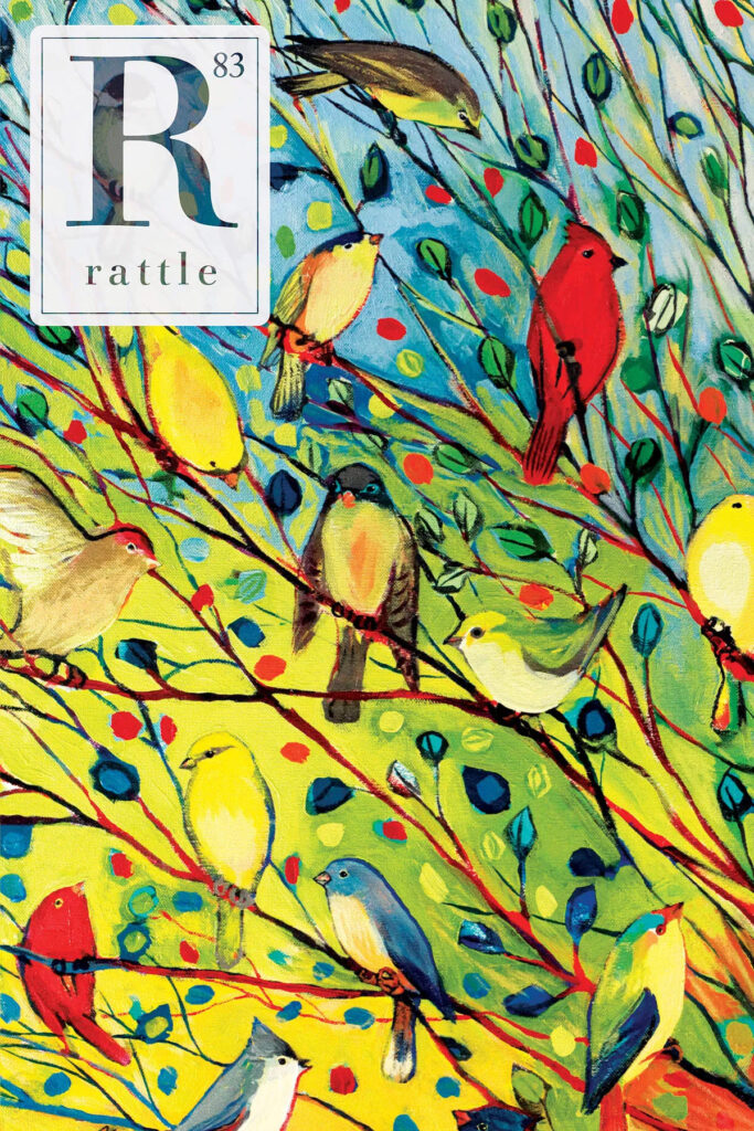 Rattle Issue 83 featuring poetry by Judith Fox